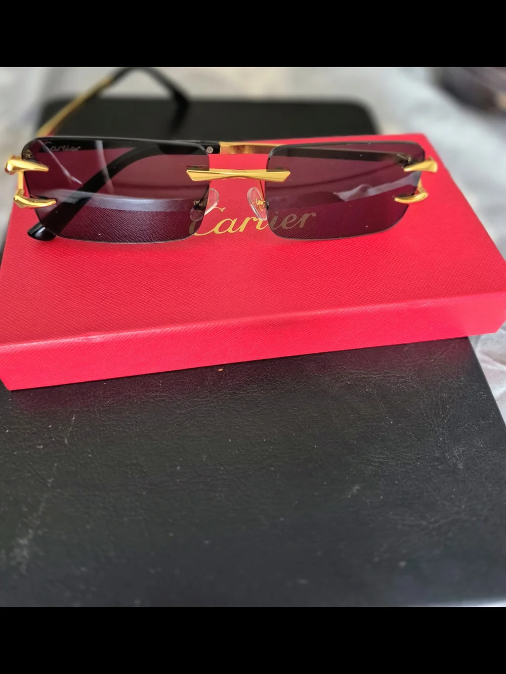 Cartier authentic rimless